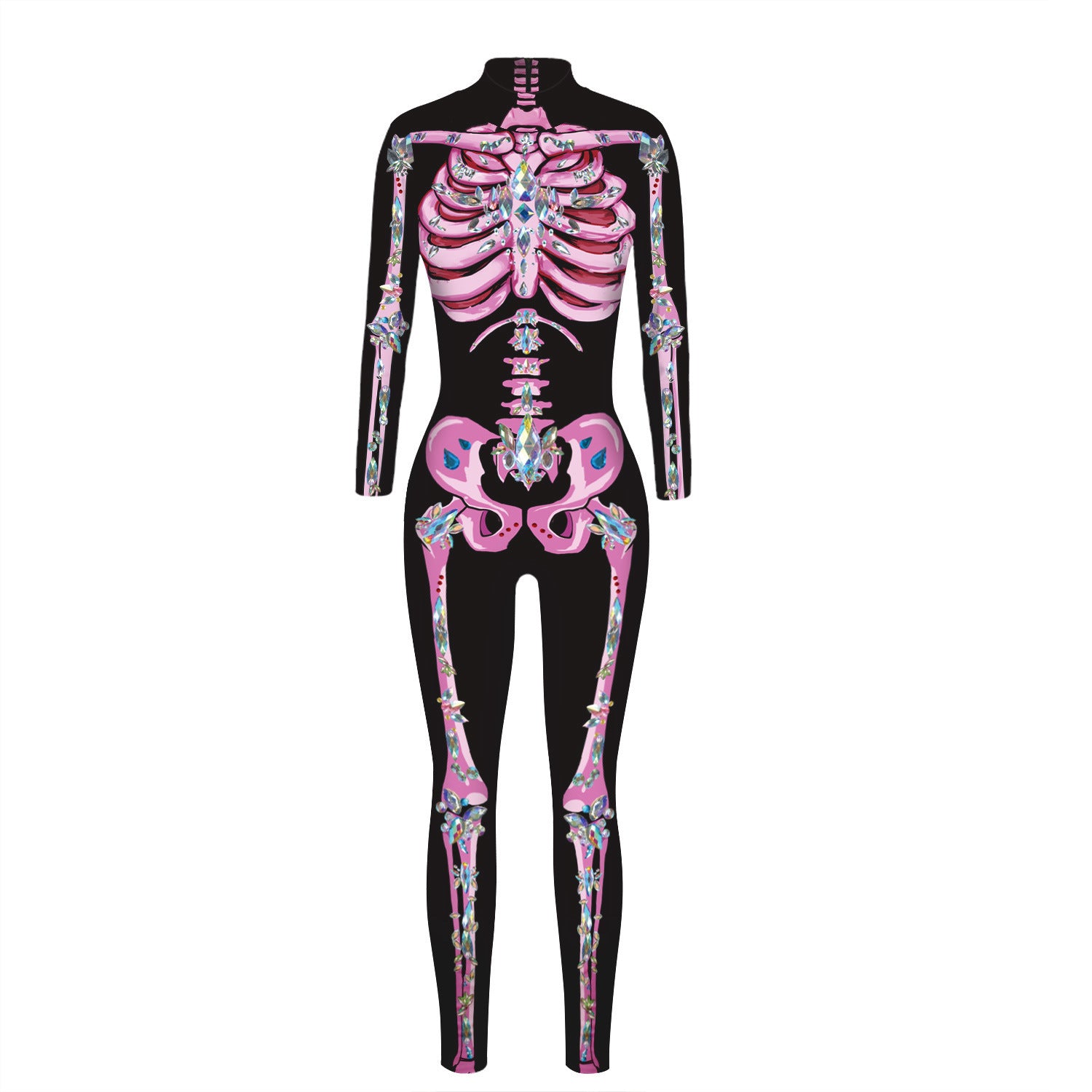 Halloween skull jumpsuit