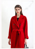 Women's mid-length woolen woolen coat