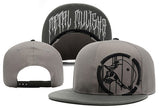 Metal men and women hip-hop hat