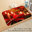 Christmas carpet flannel mat