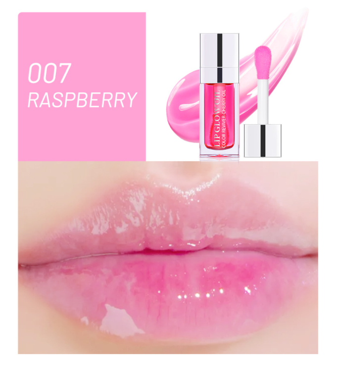 Transparent Dudu Lip Gloss Glass Oil