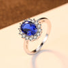 Royal blue ring