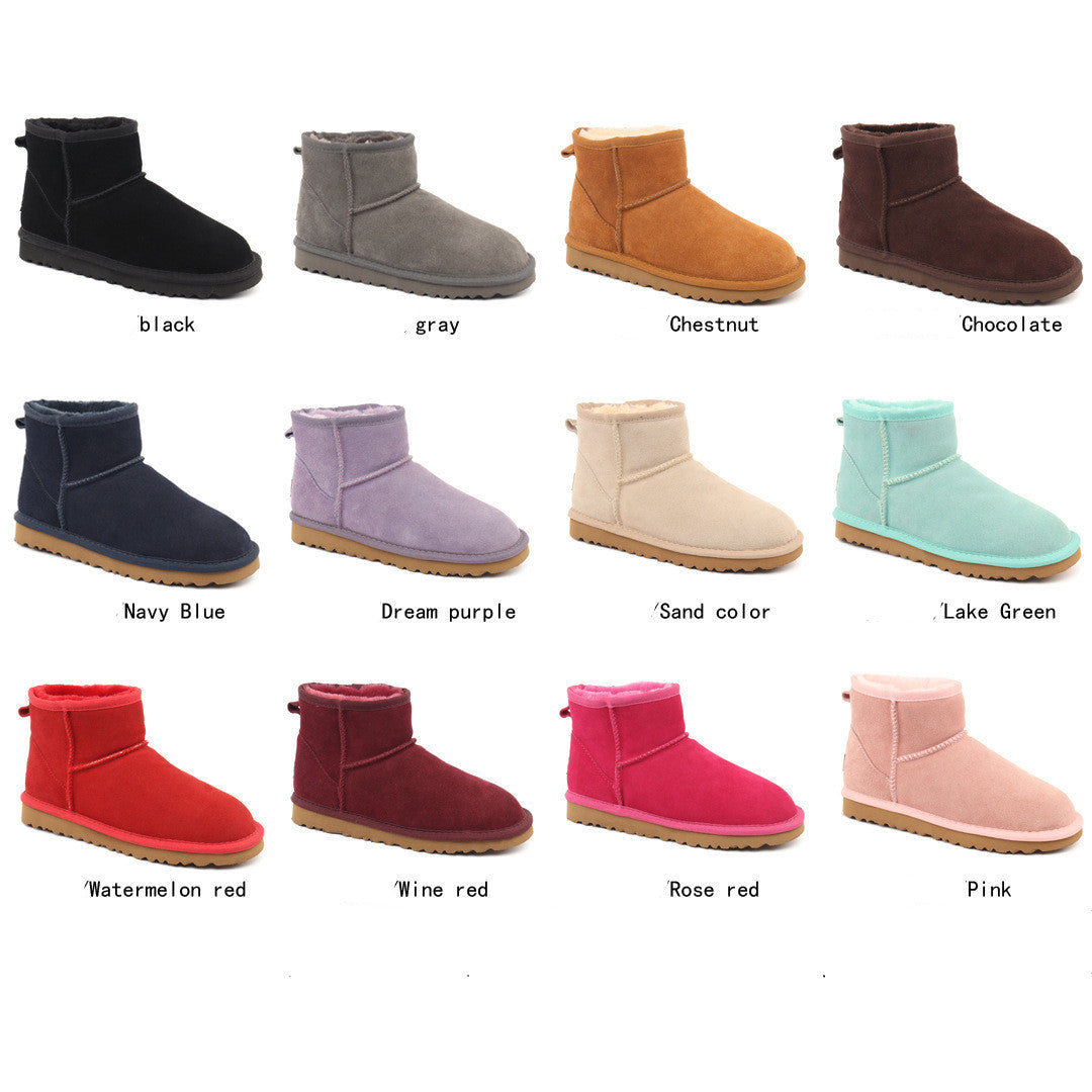 Fashion Classic Snow Boots Women Cotton Shoes