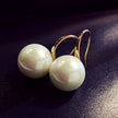 Simple pearl earrings for women