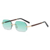 Fashion Frameless Polygonal Sunglasses