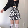 Versatile Short Skirt Women's Autumn High Waist Cover