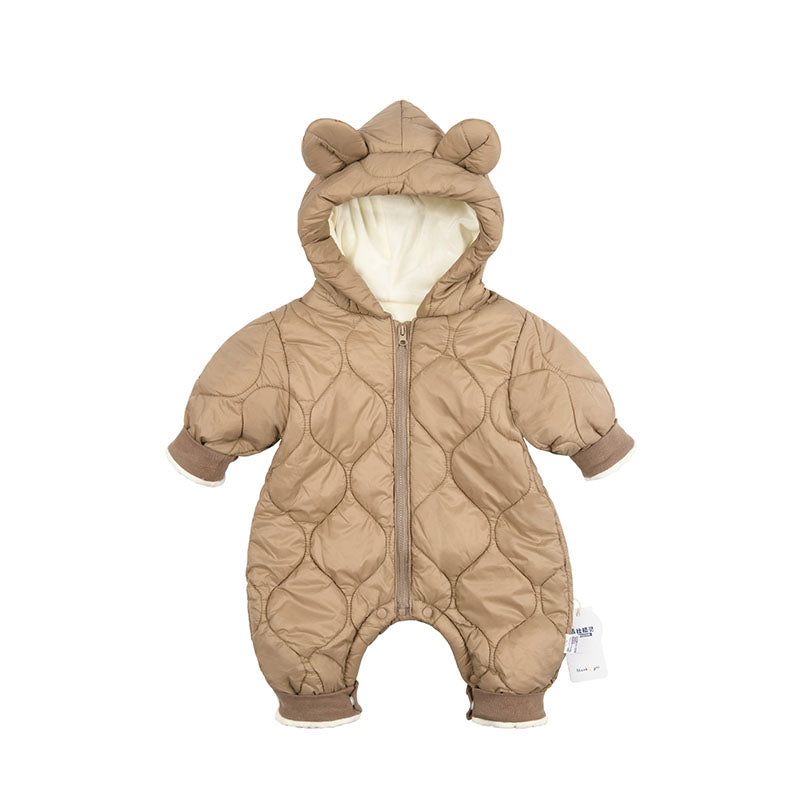 Baby Cotton Padded Coat Jumpsuit Winter Baby Cotton Padded Coat Cotton Coat Outerwear