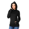 Pregnant women thick hooded sweater