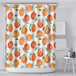 Plant Waterproof And Mildew Proof Digital Custom Punch-free Printing Bathroom Curtain