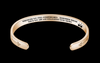 Mantra Bracelet With Quotes Stainless Steel Cuff Inspirational Jewelry