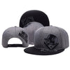 Metal men and women hip-hop hat