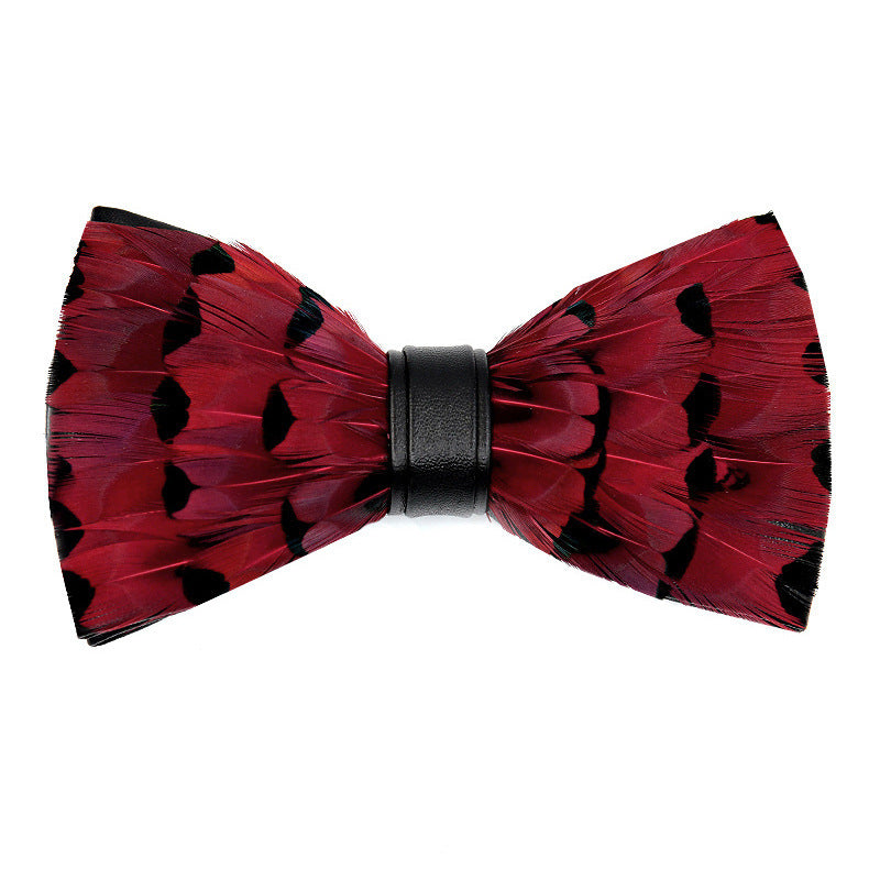 Men's Suit Feather Bow Tie – ALPSCOMMERCE