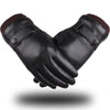 PU plus velvet warm gloves