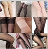 Ultra-thin pantyhose polka dot love stockings transparent bottoming stockings