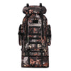 Camouflage men's camping bag