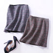 Double Faced Wool Lotus Leaf Woolen Skirt