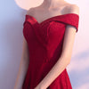 Wedding engagement red evening dress