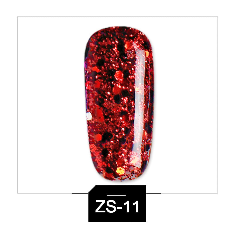 Glitter Phototherapy Nail Polish Glue Removable Nail Sequins