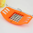 kitchen gadgets 2 Blades Potato Cutter Chopper Stainless French Fries Slicer