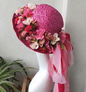 Rural Ribbon Adjustable Sun Protection Straw Hat