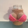 Handmade Knitted Cup Holder Bottle Wine Bottle Holder