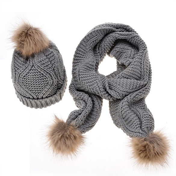 Scarf hat set