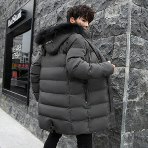 Plus size thick coat down padded coat