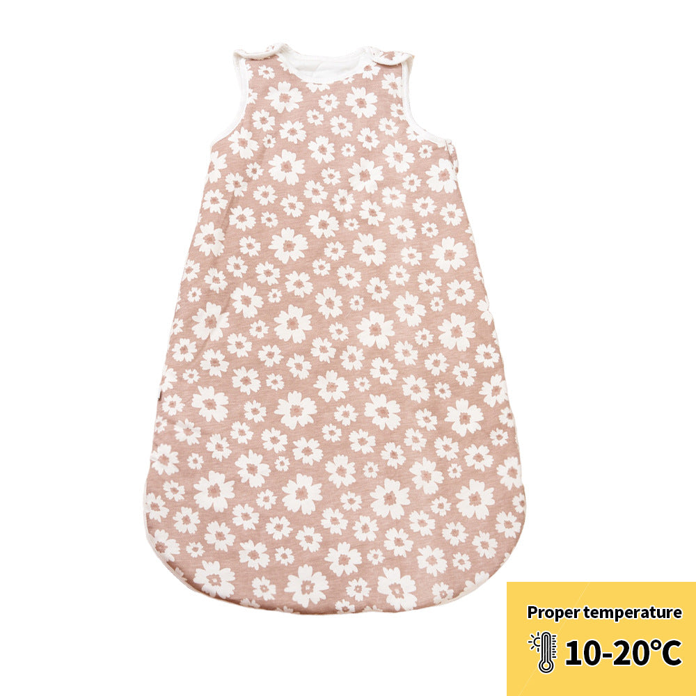 Baby Sleeveless Bamboo Cotton Thermal Sleeping Bag