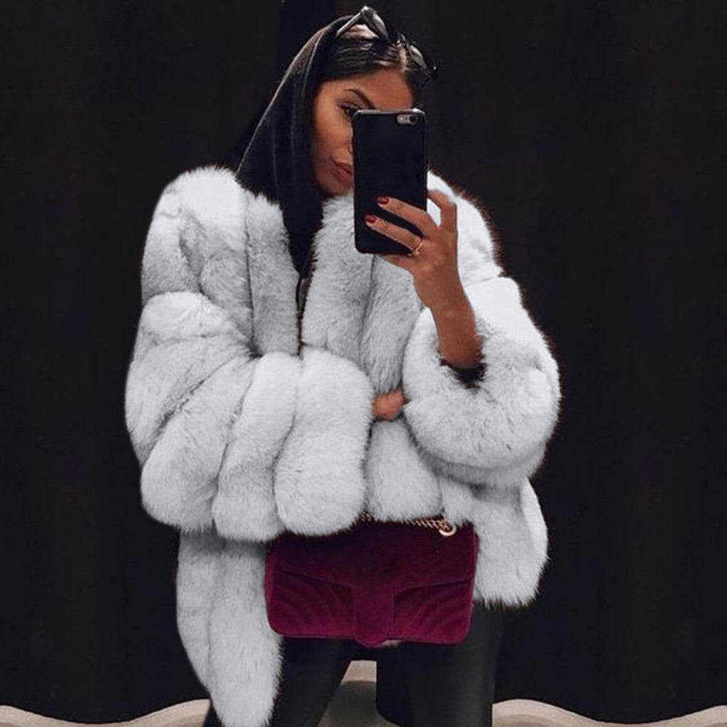 Artificial Fur Coat Jacket