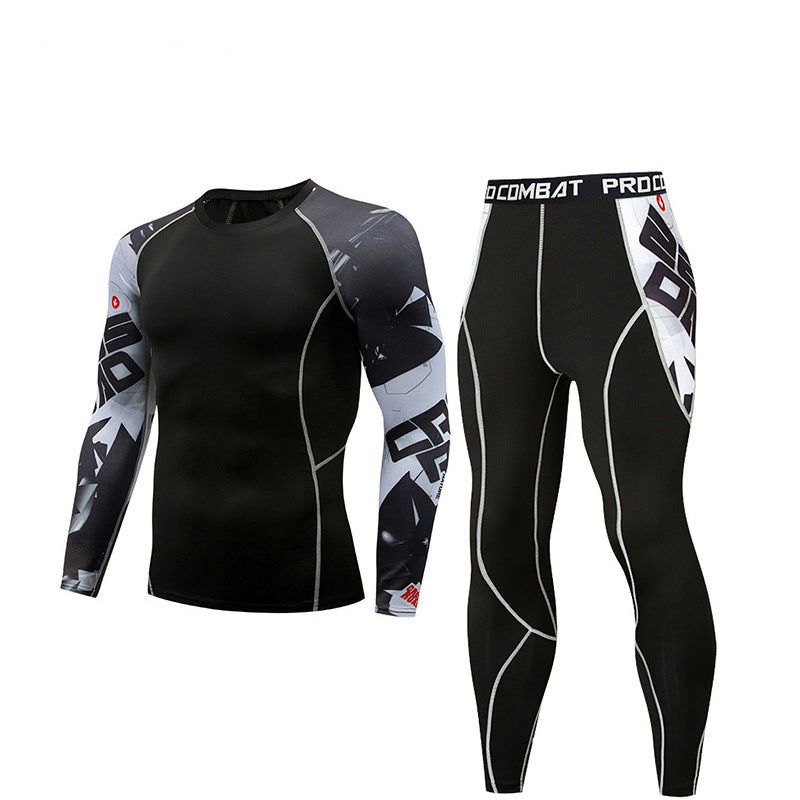 Sports tights men's suit