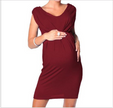 Bodycon Dress Maternity-Clothes Sexy Summer Pregnant-Women New-Fashion Sleeveless Solid