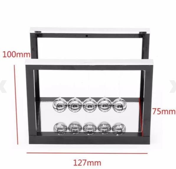 Newtons Cradle Steel Balance Ball Physics Science Pendulum Metal Craft Educational Toy