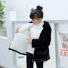 Plush Padded Children's Clothing Girls Wool Sweater Coat