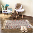 Woven household tassel carpet