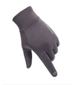 Reflective plus velvet warm gloves