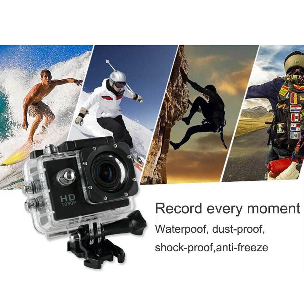 HD 1080P Action Waterproof DV Camera