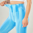 New Tie Dye Aurora Print Sports Pants Seamless High Waisted Fitness Yoga Pants For Women Gym Running Sweatpants Trousers