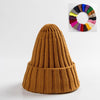 New Woolen Curly-brimmed Winter Warm Knitting Pointed Hats