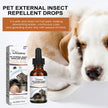 Dog Cat Drops Spray Cleaning Remove Lice Tick Flea