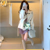 High Class Hepburn Style Korean Woolen Coat