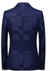 Business Plaid Men's Suit Jacket