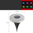 Outdoor Solar Lawn Garden Underground Light