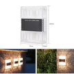 Solar Small Night Outdoor Garden Wall Light Decorative Courtyard