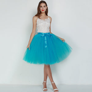 Layered Tutu Tulle Womens High Waist Skirts