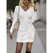 Women's Waist Slimming Casual Holiday Dress