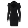 Women's Hot Girl Nightclub Lace Casual Hollow Dress