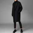 Men's trendy woolen coat