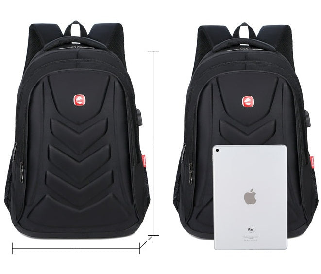 Men's USB Charging Waterproof Laptop Backpack