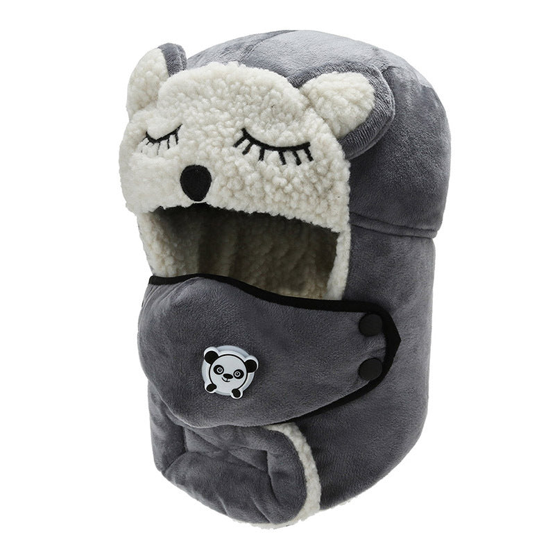 Cartoon winter warm hat