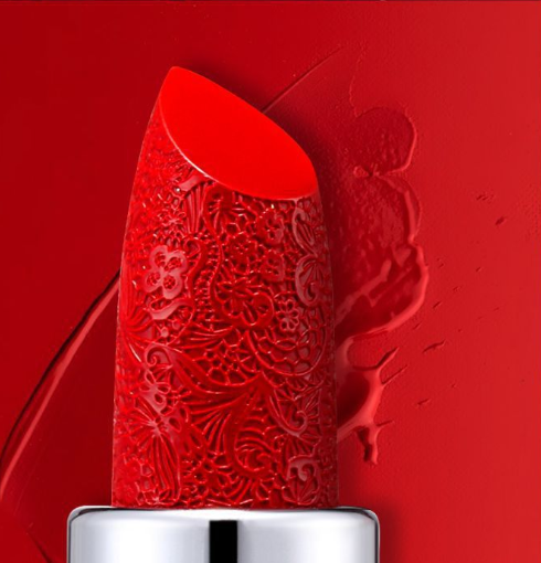 Diamond Bow Carved Lipstick